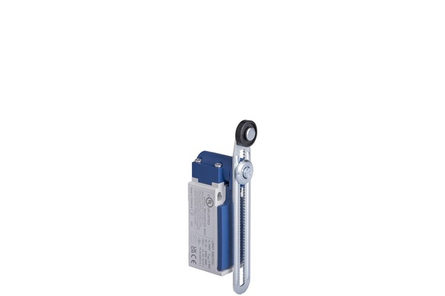 L5 Plastic Body 18 mm Plastic Adjustable Roller Arm Slow Action 1NO+2NC Limit Switch